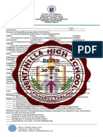 Summative Test 3RD Quarter Esp 8