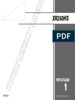 XR250HS: Prohibido Su Distribución O Uso No Autorizado 17-07-2019 AGM Motos - AGM MOTOS S.R.L