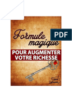 Formule Magique Pour Augmenter Votre Ric