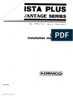 Ademco Vista 10a Installation Manual Australian