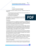 Indicadores para Medir El Consumo de Drogas