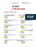 Indefinite Pronouns Worksheet 2