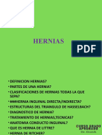 Cirugía - Hernias