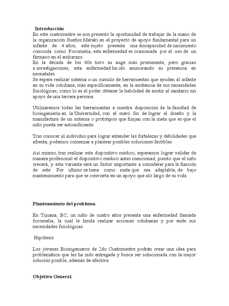 Focomelia | PDF