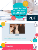 Organización Interna de La Empresa.