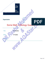 Organisation Math