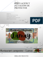 Formulación y Evaluación de Proyectos