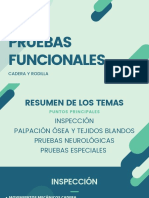 Pruebas Funcionales Cadera y Rodilla