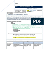 Orientaciones Producto Integrador I