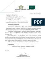 Ofício N°181 - Informações Do Processo N° 0518256-40.2023.8.04.0001 RT 308