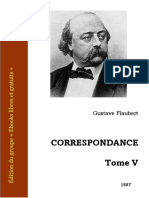 Flaubert Correspondance Tome V