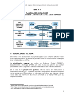 Tema 5 Plan. Estrat. Analisis de La Situacion Actual de La Empresa