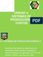 UNIDAD 4 SISTEMAS DE PRODUCCIÓN Y COSTOS