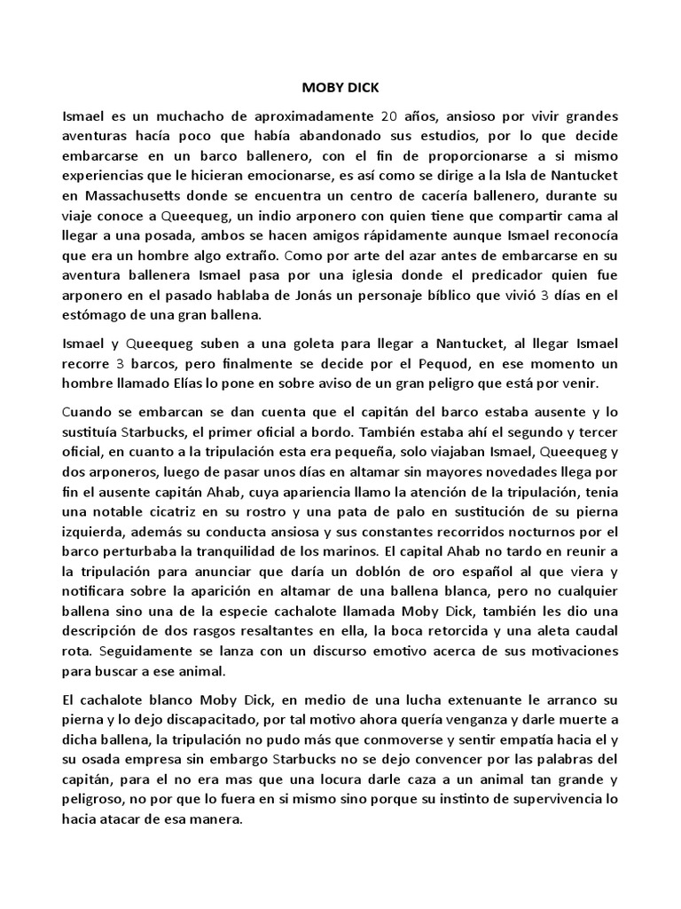 Moby Dick Pdf