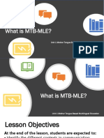 What Is MTB MLE