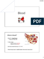 Lesson 1: Blood UPDATED PDF