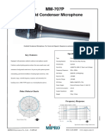 MM-707P Cardioid Condenser Microphone