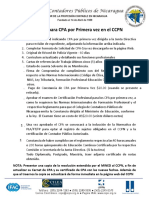 Requisitos CPA Primera Vez CCPN 3