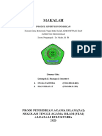 Makalah Administrasi Dan Supervisi Pembelajarann