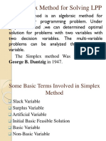 Simplex and Transportation