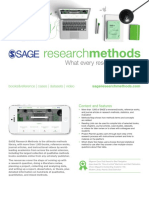 SAGE Research Methods Brochure