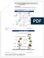 Tasks Sheet For Session 6 Vocabulary Development