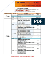 Jadwal Pertandingan Ruc XV Tahun 2023