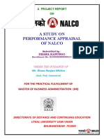 Project On Performance Appraisal in NALCO