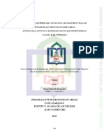 Implementasi Perilaku Financial Management Dalam Pengelolaan Keuangan Keluarga (Studi Pada Anggota Koperasi Ma'Unah Kementerian Agama Kab. Pinrang)