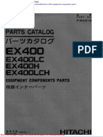 Hitachi Ex400 Equipment Components Parts