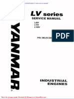 Yanmar LV Series Service Manual