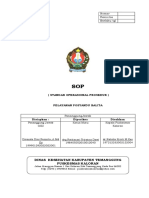 SOP Pelayanan Posyandu - Covid19