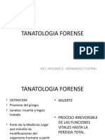 Tanatologia Medicina Legal