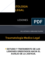 Trauma Agentes Mecánicos Medicina Legal