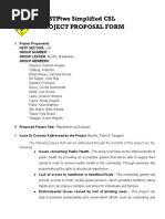 Simplified CSL Project Proposal Group 1