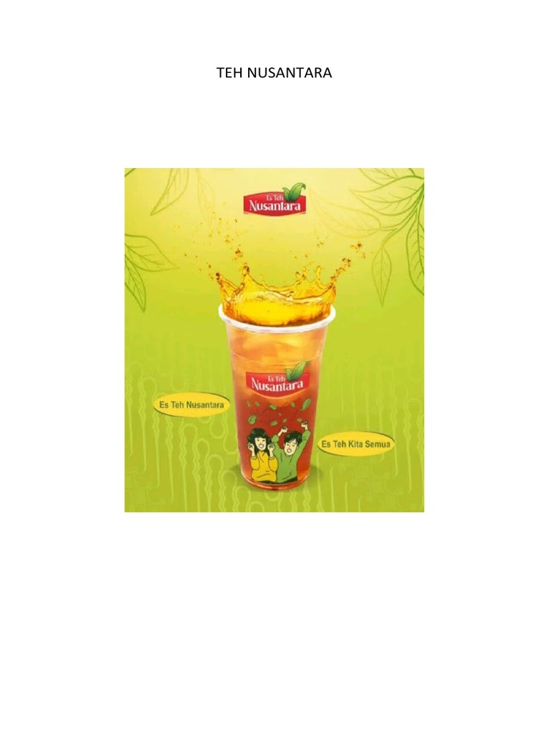 Teh Nusantara | PDF