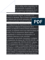 Instruciones Controlador Ventiladores