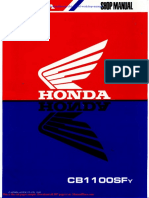 Honda Cb1 1100sf Workshop Manual