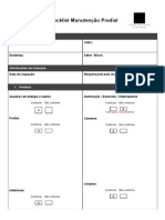 Checklist Manutenção Predial