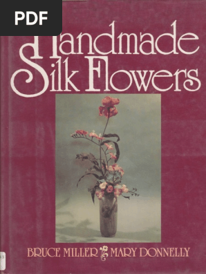 Magazine Party Silks 1981 - Idées Déco Avec Fleurs En Soie Par Betty Valle
