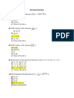 CH1 Revision Functions