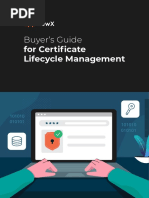 Buyers Guide - Certificate Lifecycle Management