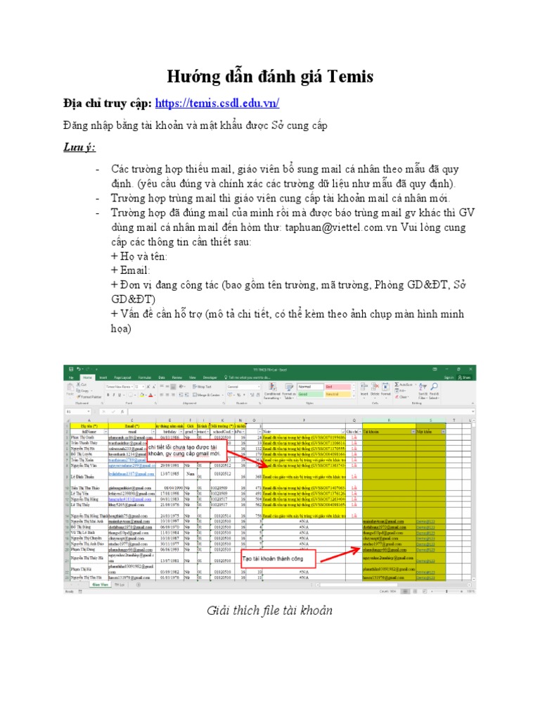 1. Hướng Dẫn Temis | PDF