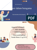 Presentasi Pendidikan Tugas Kelompok Animasi Pola Abstrak Ungu Dan Hijau