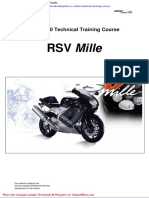 Aprilia RSV Mille Technical Training Course