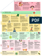 2023 M&M Activity Ideas Calendar