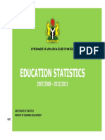 Education Statistics Publication