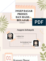 Psikologi Konsep Dasar Proses Dan Hasil Belajar