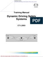 Mazda Training Manual Dynamic Driving Safety Systems