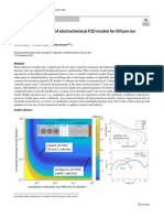 Practical Identifiability of Electrochemical P2D Models For Lithium Ion Batteries